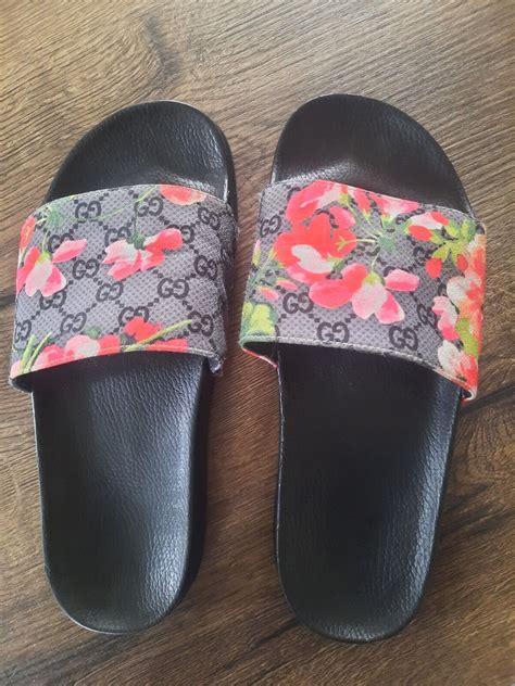 gucci sliders ebay|affordable Gucci slides.